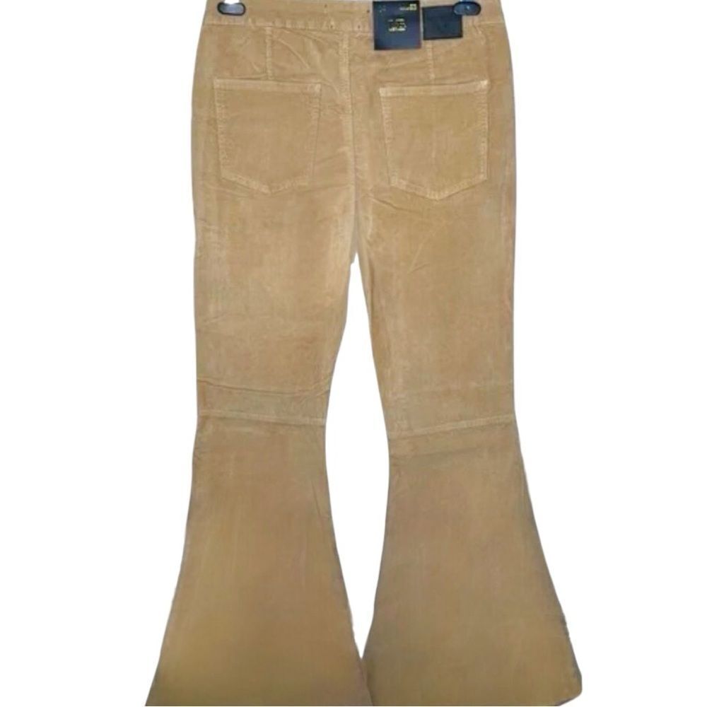 Corduroy Flare Pants | Stretch Boutique Fit | Mocha | Lucky & Blessed | NWT - Picture 8 of 10